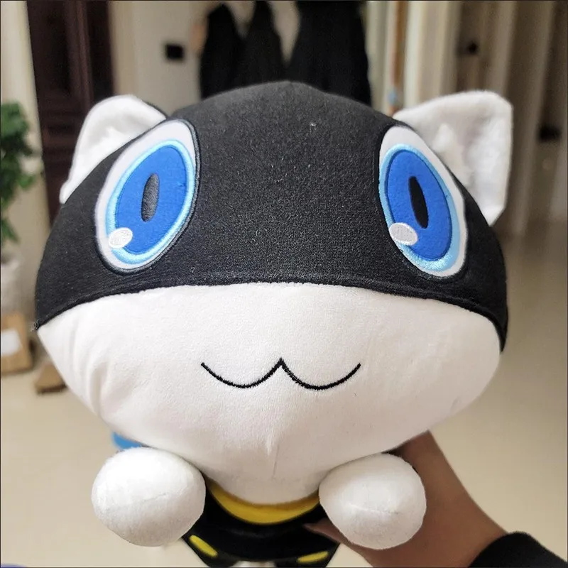 kf S6c5e82a840854541804dc4ed3a0d2ecdH Megami Tensei P5 Morgana Cosplay Costume Stuffed Prop 40cm Anime Plush Cartoon Mascot - Shin Megami Tensei Store