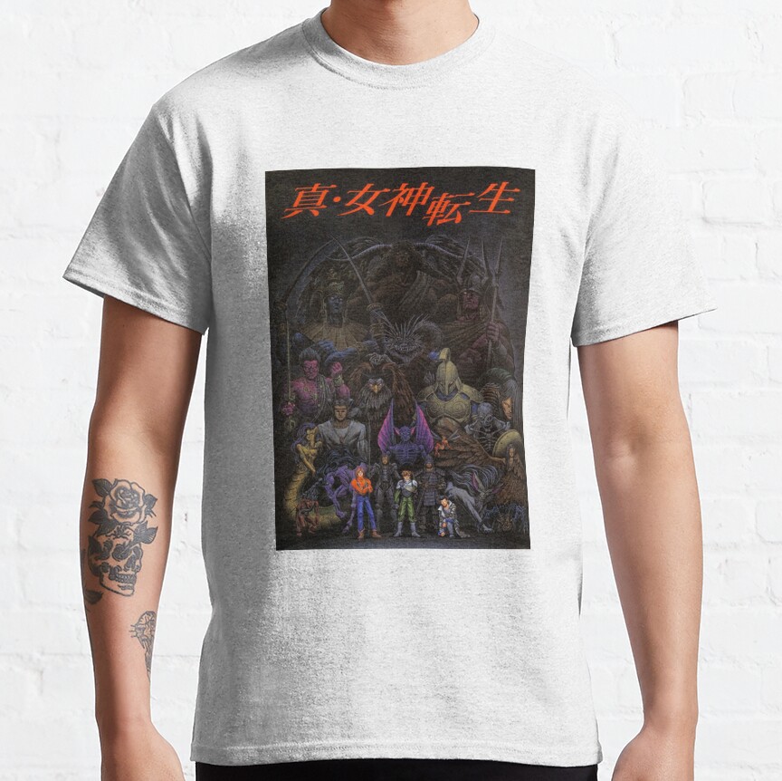 ssrcoclassic teemensfafafaca443f4786front altsquare product1000x1000.u1 48 - Shin Megami Tensei Store