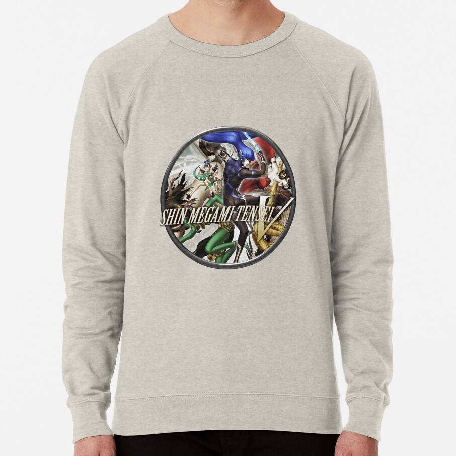 ssrcolightweight sweatshirtmensheather oatmealfrontsquare productx1000 bgf8f8f8 16 - Shin Megami Tensei Store