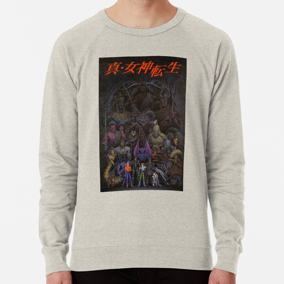 ssrcolightweight sweatshirtmensoatmeal heatherfrontsquare productx1000 bgf8f8f8 10 - Shin Megami Tensei Store