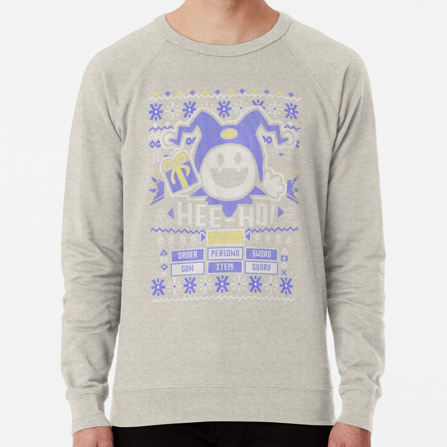 ssrcolightweight sweatshirtmensoatmeal heatherfrontsquare productx1000 bgf8f8f8 38 - Shin Megami Tensei Store